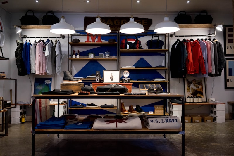 Retail store inventory display — RFID Shopify integration for omnichannel inventory sync and POS