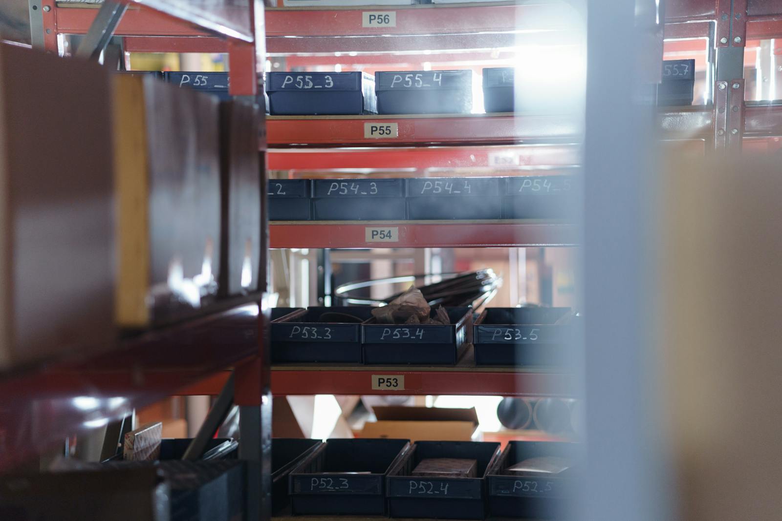 RFID LED Tags for Warehouse Item Location
