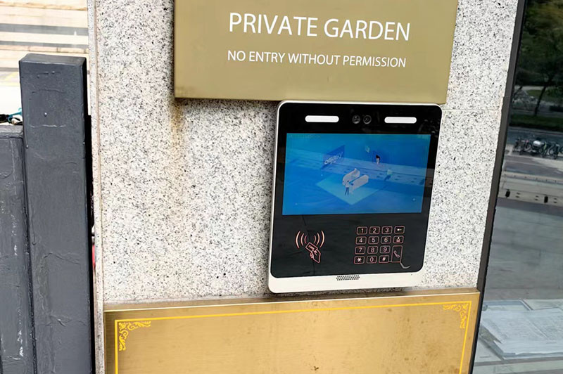RFID access control panel — California CCPA/CPRA privacy law compliance for RFID systems