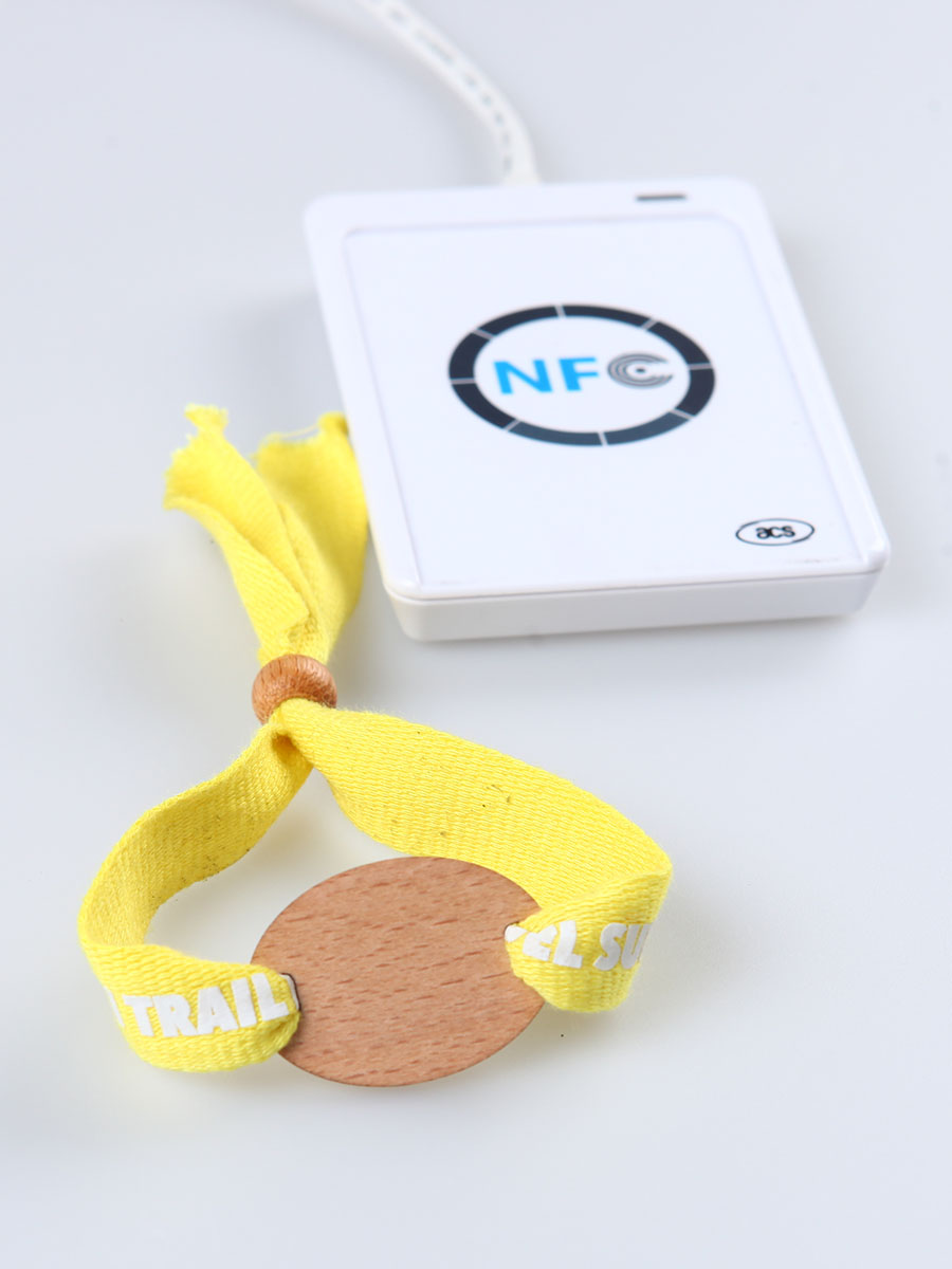 Elastic RFID Wristbands — Stretch-Fit No-Clasp Bands