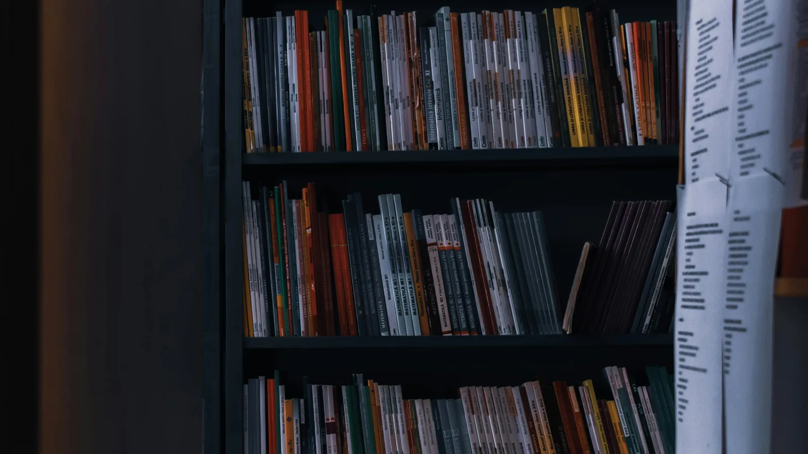 RFID library management with self-checkout kiosk and tagged books