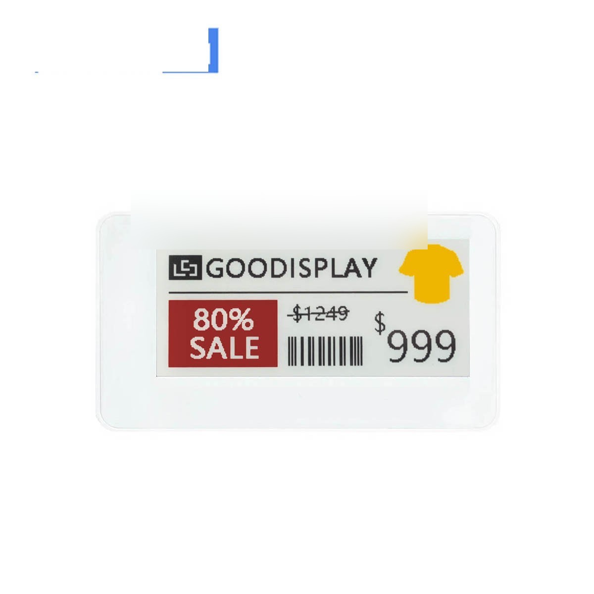 NFC Shelf Label — NTAG213/216 Tap-to-Page