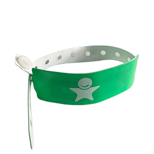PVC RFID Wristbands — IP67 Waterproof Snap Closure