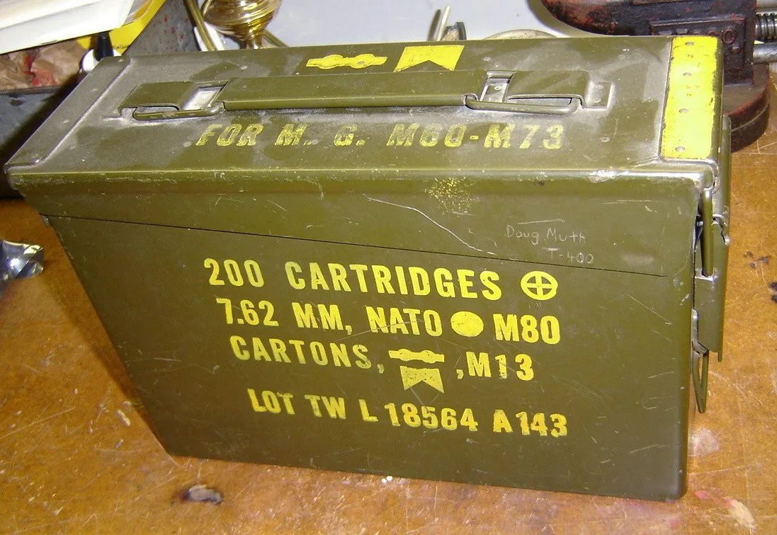 RFID Ammo Can Tag — Military Ammunition Container ID