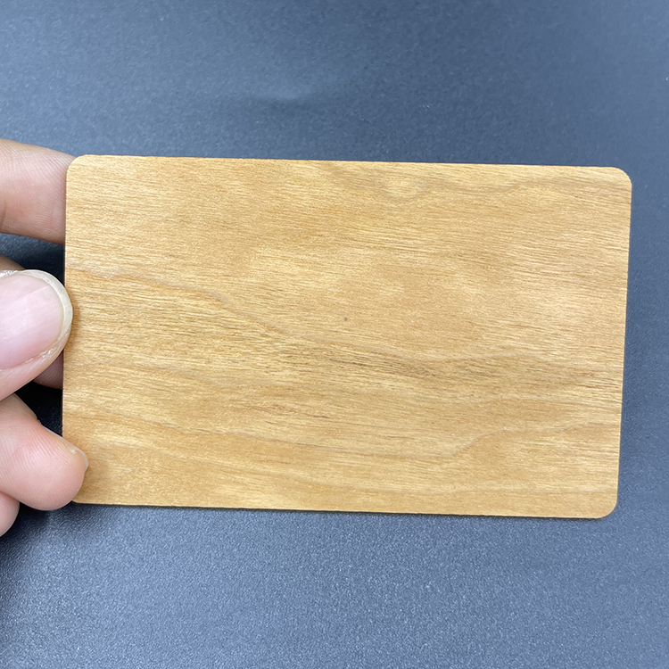 RFID Bamboo Card — FSC-Certified Moso Bamboo