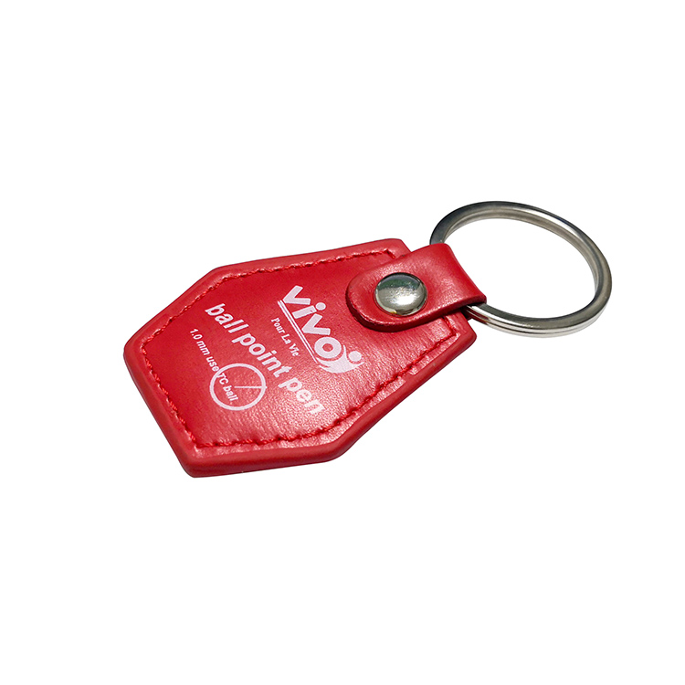 RFID Leather Keyfob — Premium Hospitality Credential