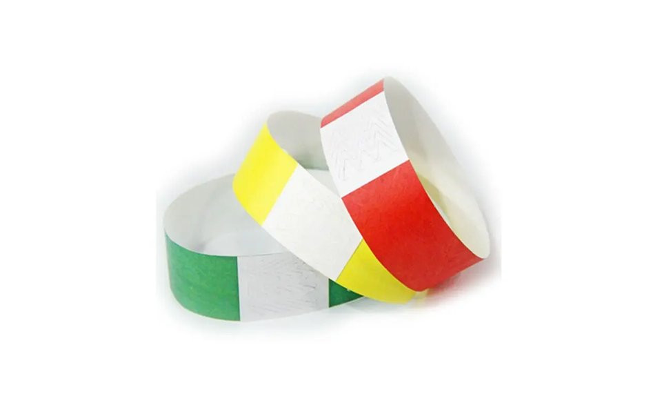 Tyvek RFID Wristbands — Disposable VOID-on-Removal