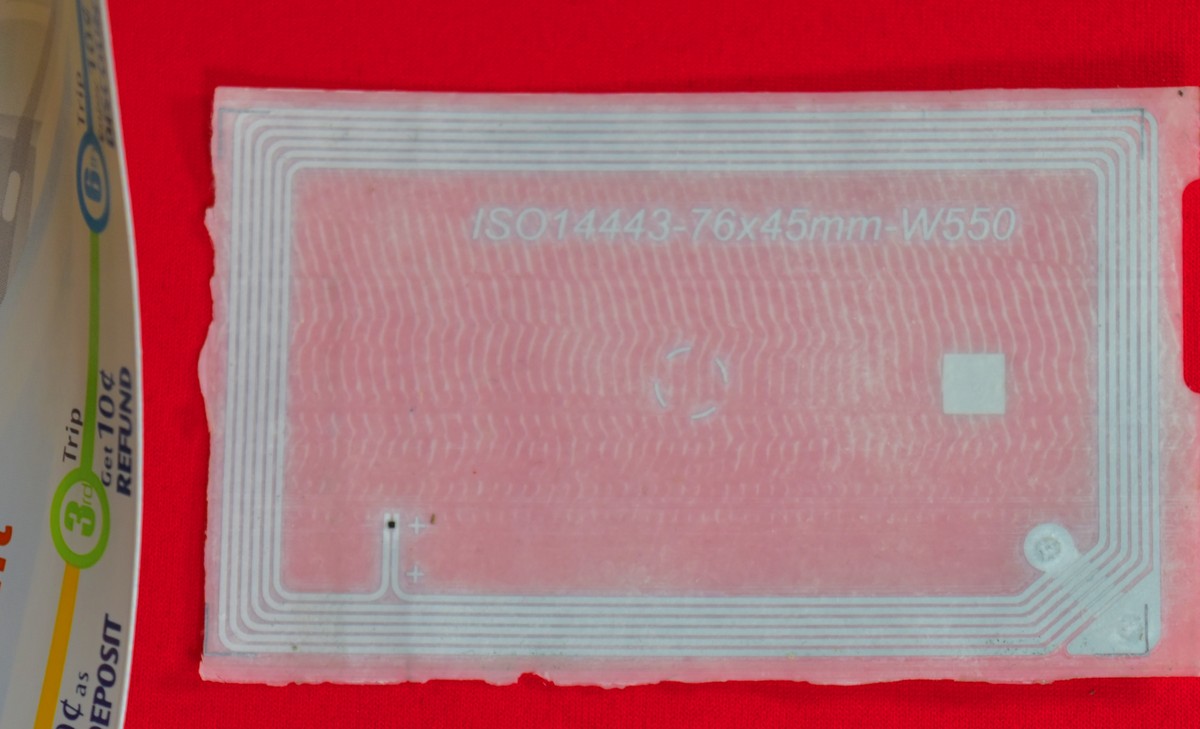 RFID Wet Inlay (UHF) — PSA Glassine-Liner Roll