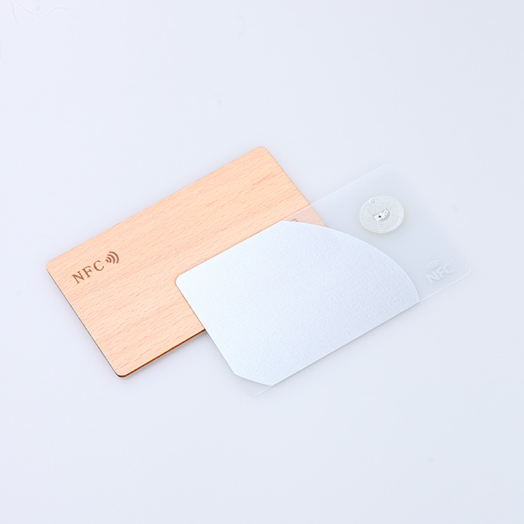 Transparent NFC Cards — Visible-Antenna Design