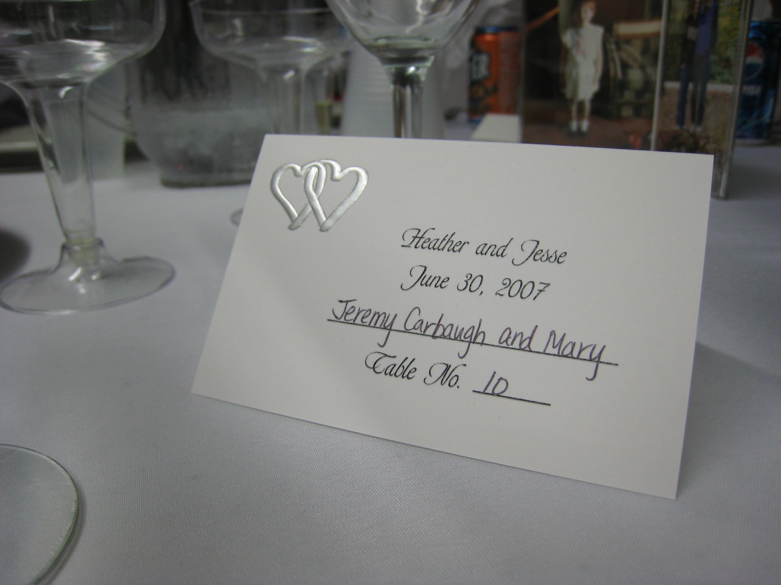 NFC Wedding Favor Tags with Photo Sharing